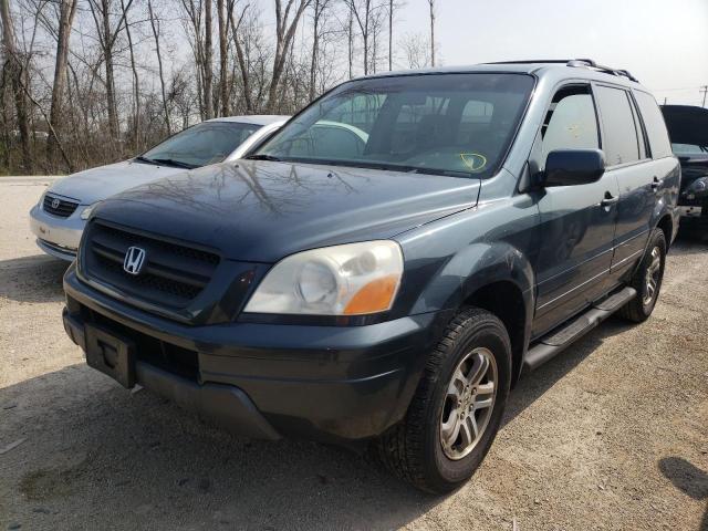 Photo 2 from auction – 2004 HONDA PILOT EXL with VIN 5FNYF18594B008662