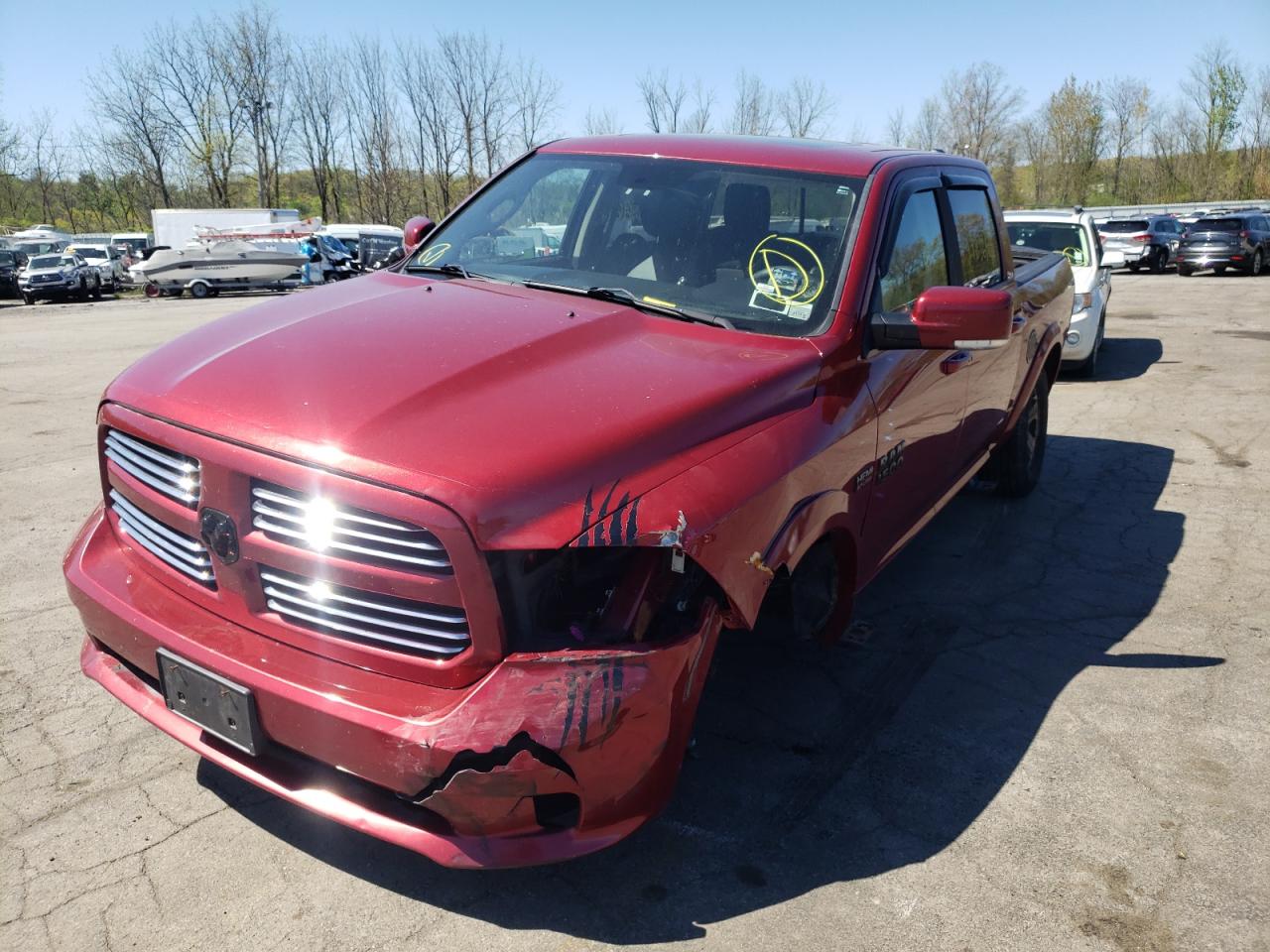 Photo 2 from auction – 2014 RAM 1500 SPORT with VIN 1C6RR7MT7ES184091