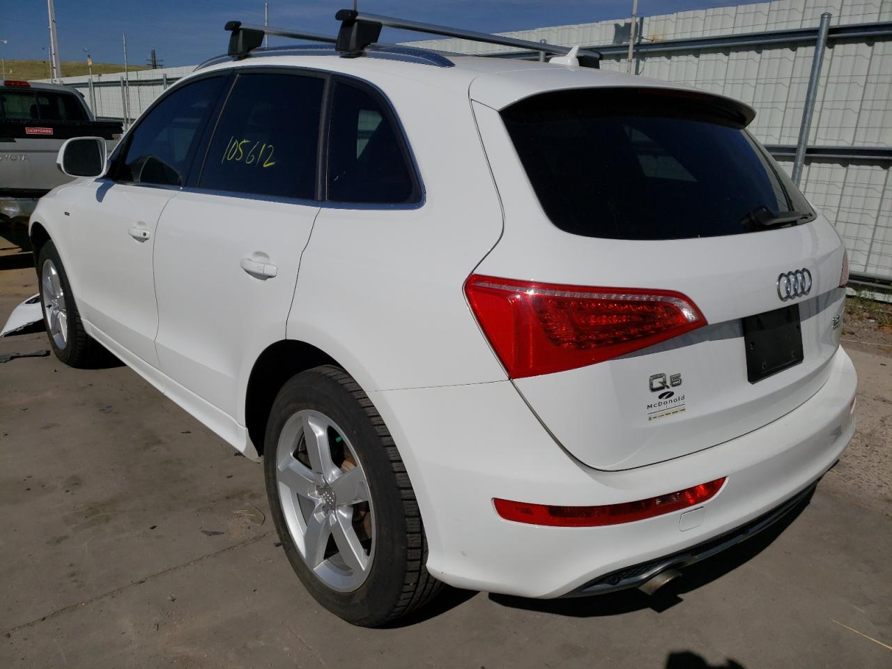 Photo 3 from auction – 2012 AUDI Q5 PREMIUM with VIN WA1DKAFP5CA061424