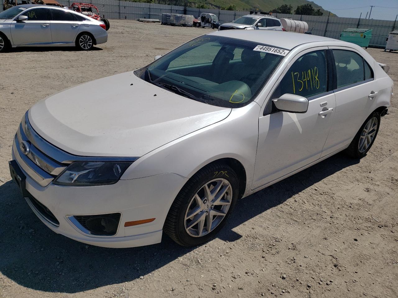 Photo 2 from auction – 2011 FORD FUSION SEL with VIN 3FAHP0JG4BR312860