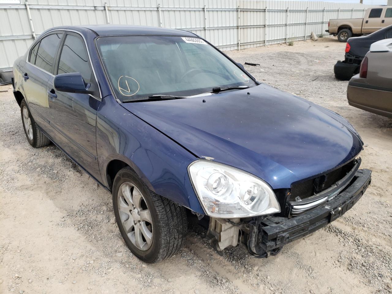 KIA OPTIMA LX 2008 with VIN KNAGE124X85236012 - Photo from auction