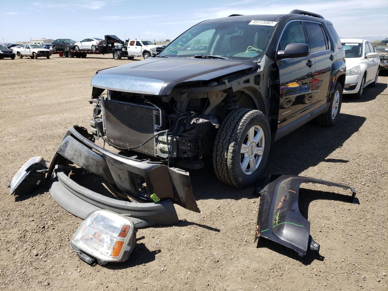 Photo 2 from auction – 2015 GMC TERRAIN SL with VIN 2GKALREK6F6413460