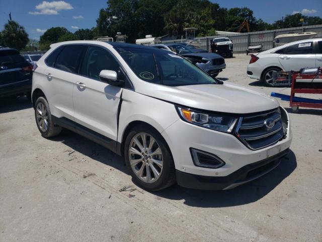 FORD EDGE TITAN 2018 with VIN 2FMPK3K83JBC00346 - Photo from auction