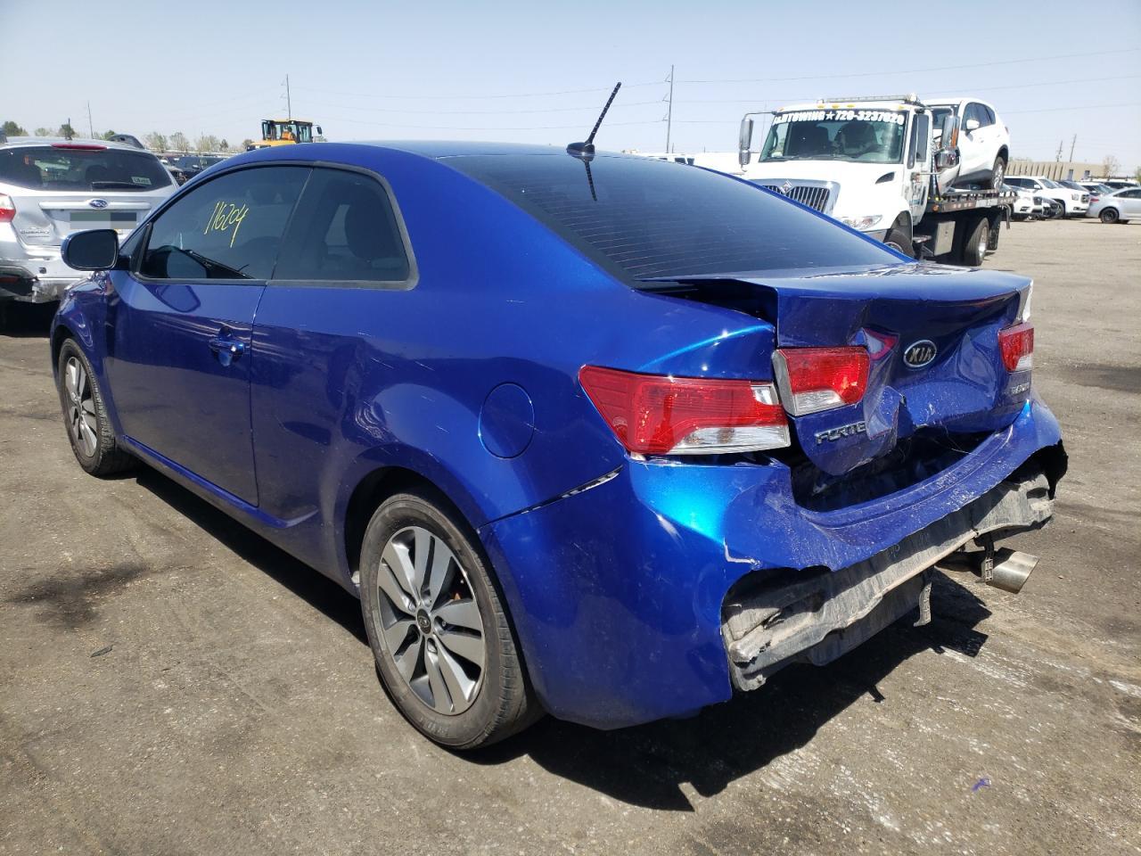 Photo 3 from auction – 2013 KIA FORTE EX with VIN KNAFU6A26D5669462