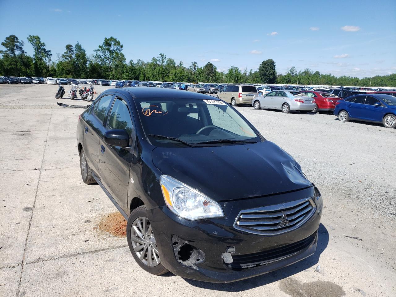 MITSUBISHI MIRAGE G4 2019 with VIN ML32F3FJ6KHF07634 - Photo from auction