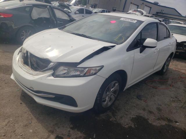 Photo 2 from auction – 2013 HONDA CIVIC LX with VIN 19XFB2F51DE100611