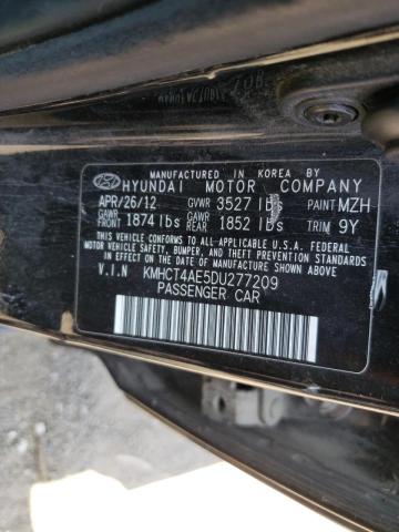 Photo 10 from auction – 2013 HYUNDAI ACCENT GLS with VIN KMHCT4AE5DU277209