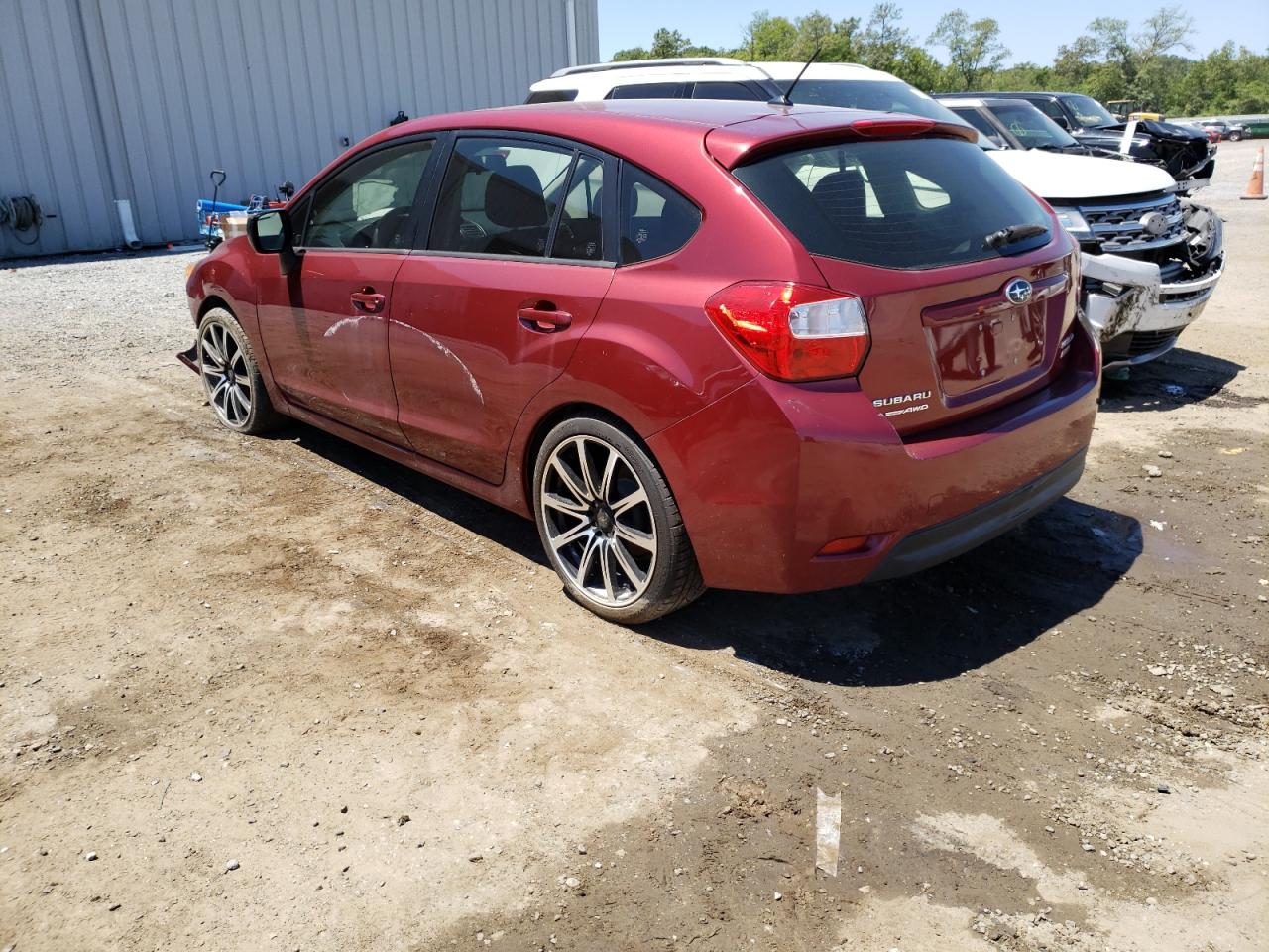 Photo 3 from auction – 2014 SUBARU IMPREZA with VIN JF1GPAA6XE8252405