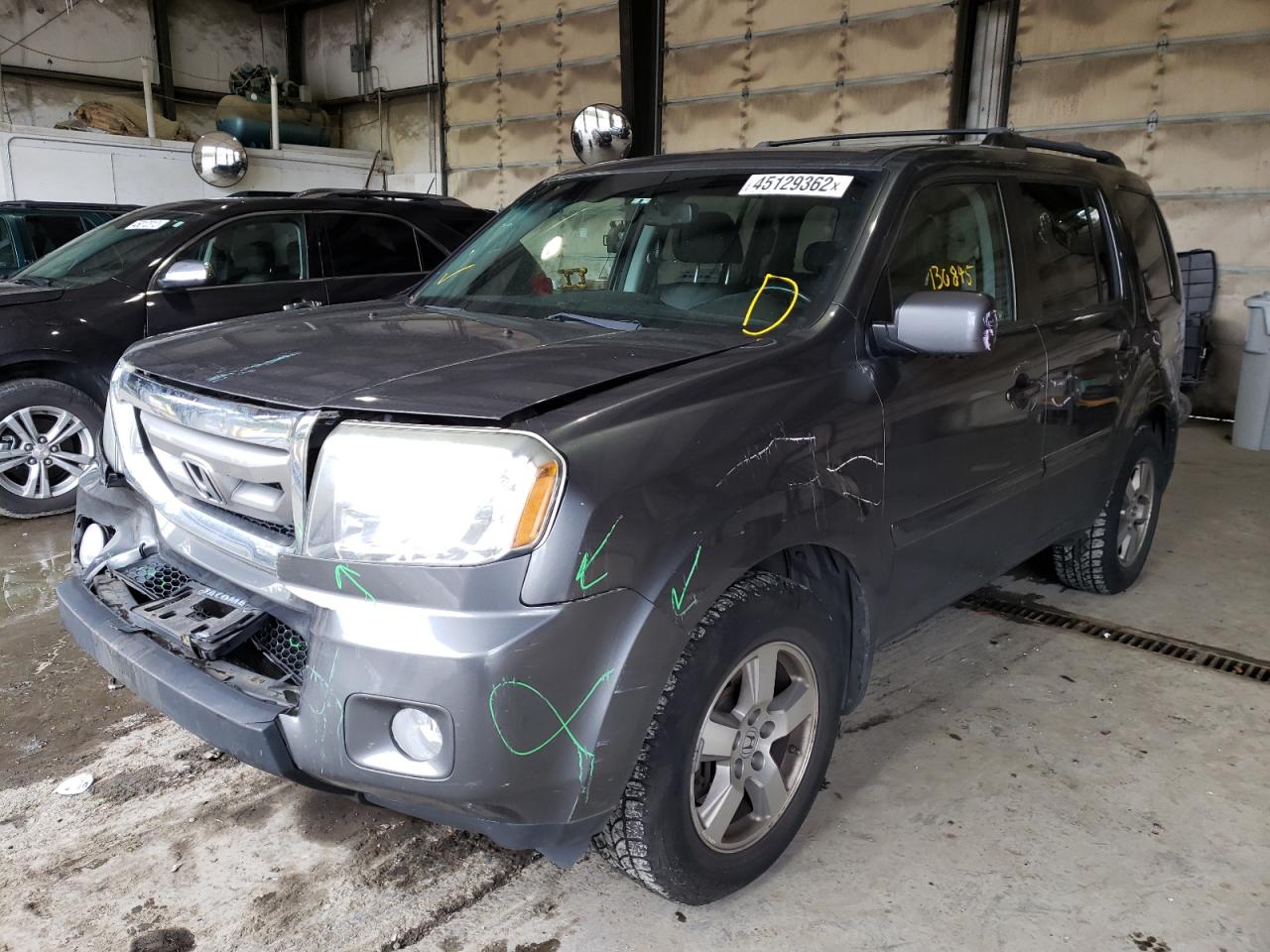 Photo 2 from auction – 2011 HONDA PILOT EXL with VIN 5FNYF4H53BB104933