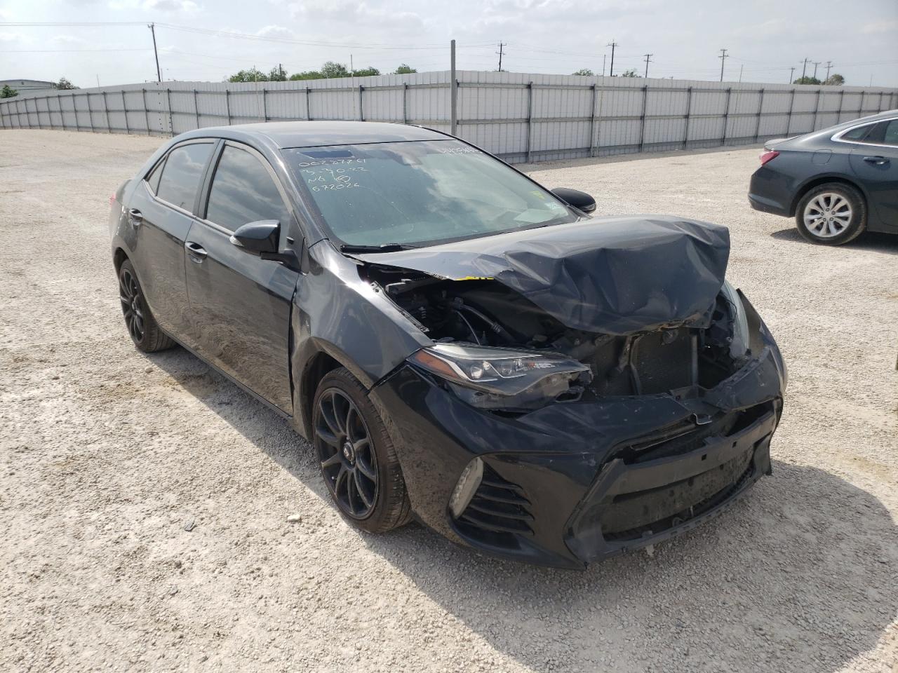 TOYOTA COROLLA L 2017 with VIN 5YFBURHE7HP672026 - Photo from auction