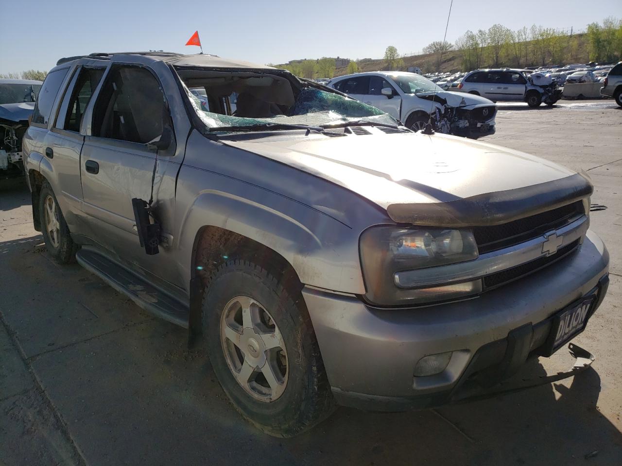 CHEVROLET TRAILBLAZE 2003 with VIN 1GNDT13S132198471 - Photo from auction