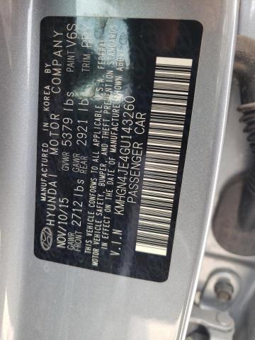 Photo 10 from auction – 2016 HYUNDAI GENESIS 3. with VIN KMHGN4JE4GU143260