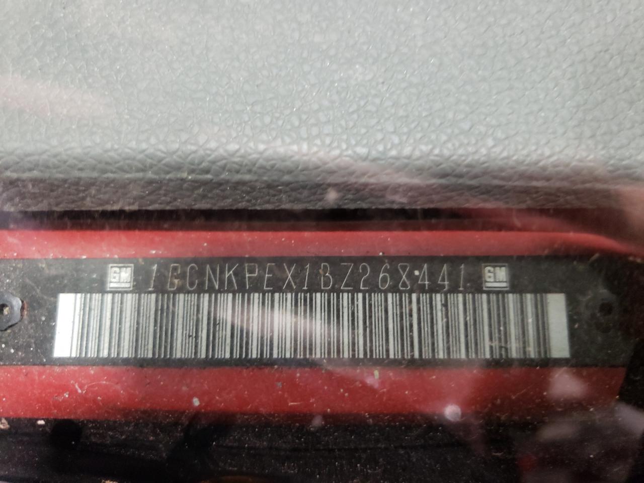 Photo 10 from auction – 2011 CHEVROLET SILVERADO with VIN 1GCNKPEX1BZ268441