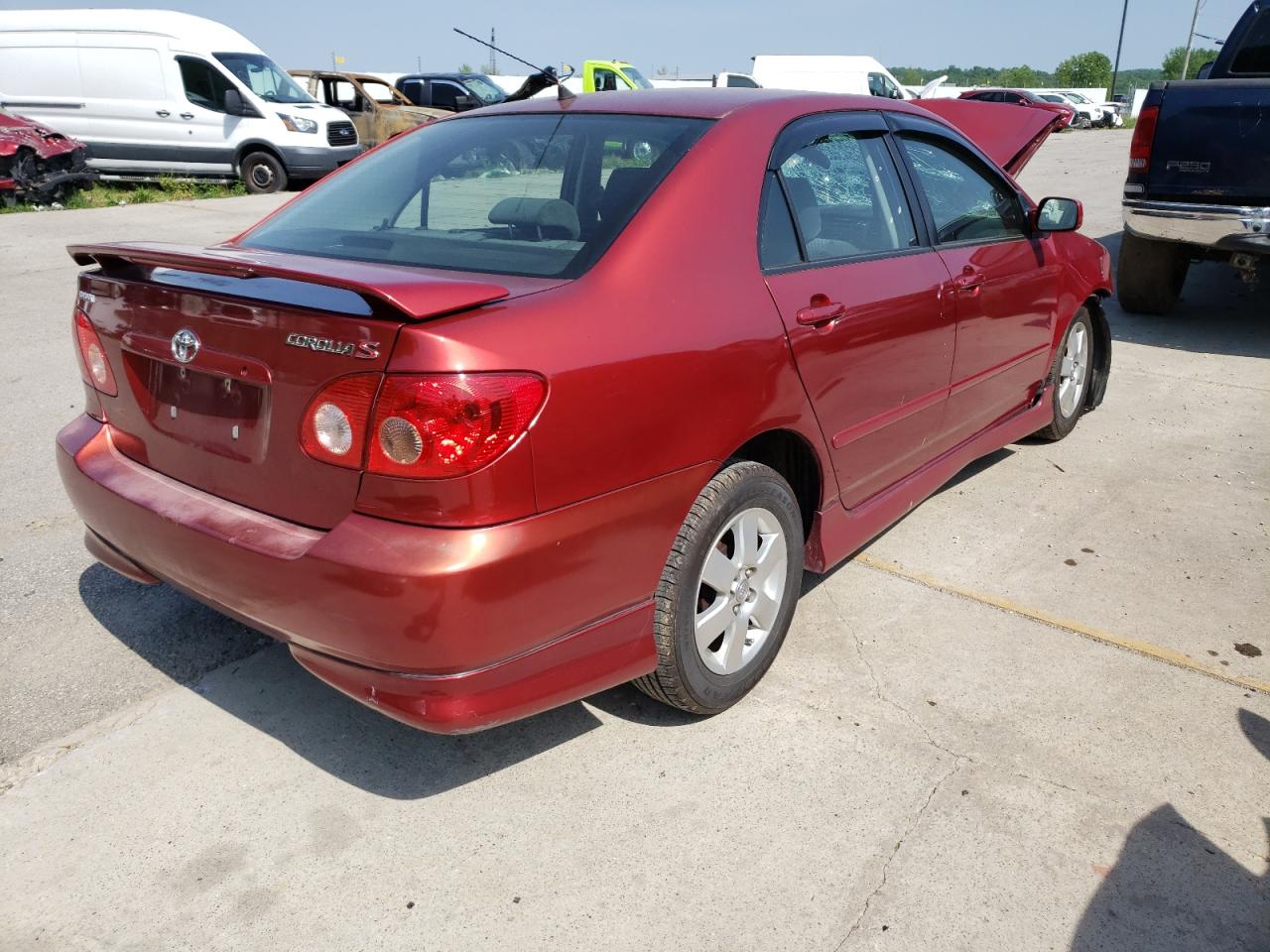 Photo 4 from auction – 2008 TOYOTA COROLLA CE with VIN 1NXBR32E68Z938707