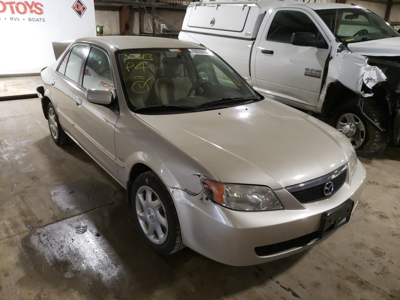 MAZDA PROTEGE DX 2002 مع رقم تعريف المركبة JM1BJ226920510160 - صورة من المزاد