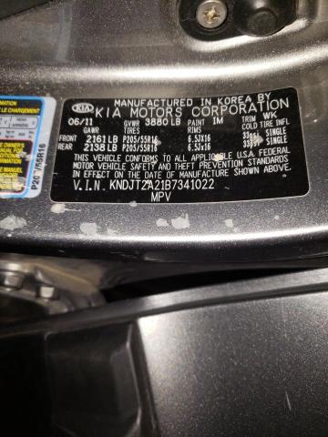 Foto 10 de la subasta – 2011 KIA SOUL + con VIN KNDJT2A21B7341022