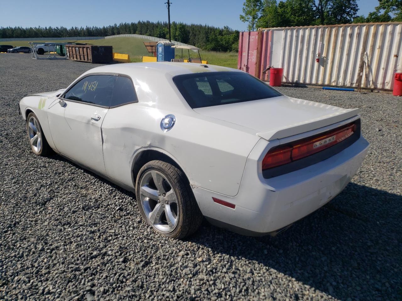 Photo 3 from auction – 2013 DODGE CHALLENGER with VIN 2C3CDYAG6DH535870