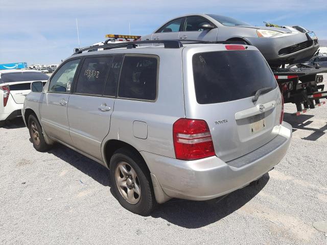 Photo 3 from auction – 2002 TOYOTA HIGHLANDER with VIN JTEGD21A720028740