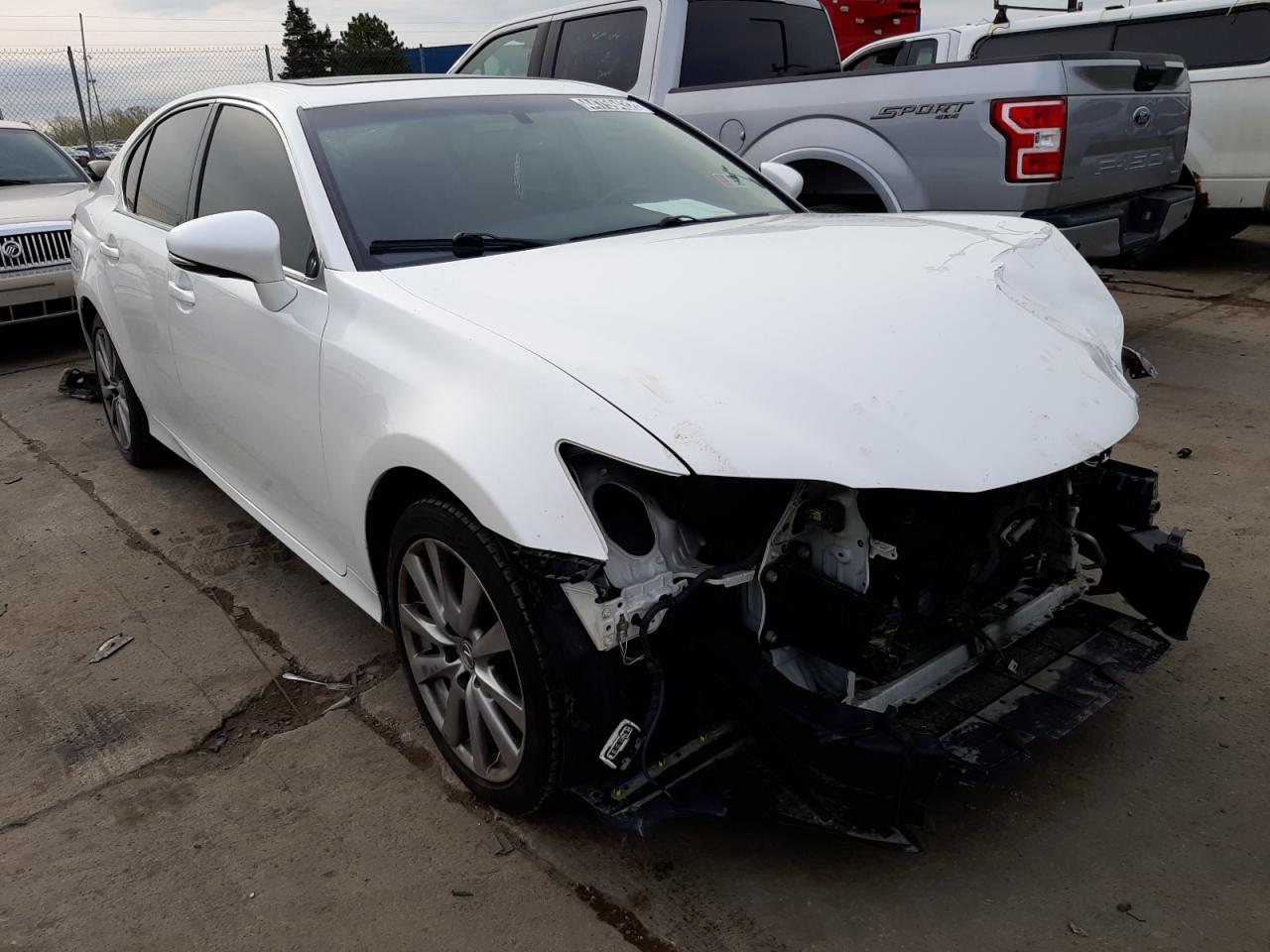 LEXUS GS 350 2014 with VIN JTHCE1BL5E5022340 - Photo from auction