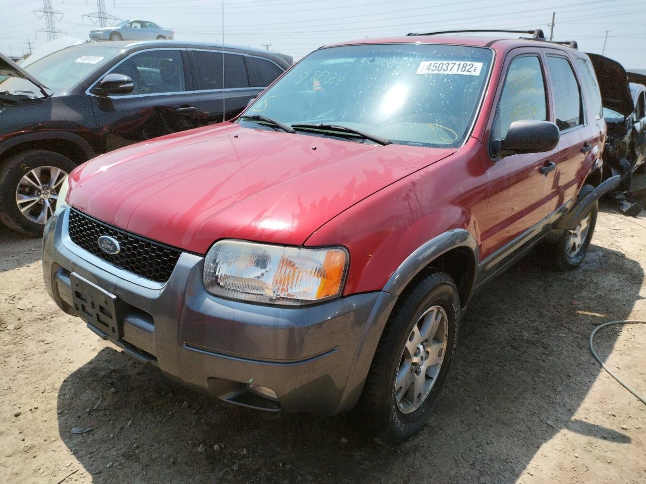 Photo 2 from auction – 2003 FORD ESCAPE XLT with VIN 1FMYU03113KA72101