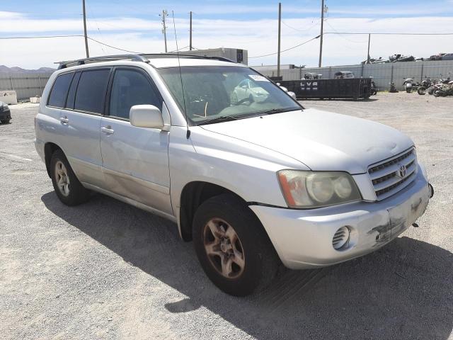 TOYOTA HIGHLANDER 2002 with VIN JTEGD21A720028740 - Photo from auction