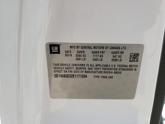 Photo 10 from auction – 2014 CHEVROLET IMPALA LIM with VIN 2G1WA5E32E1171294
