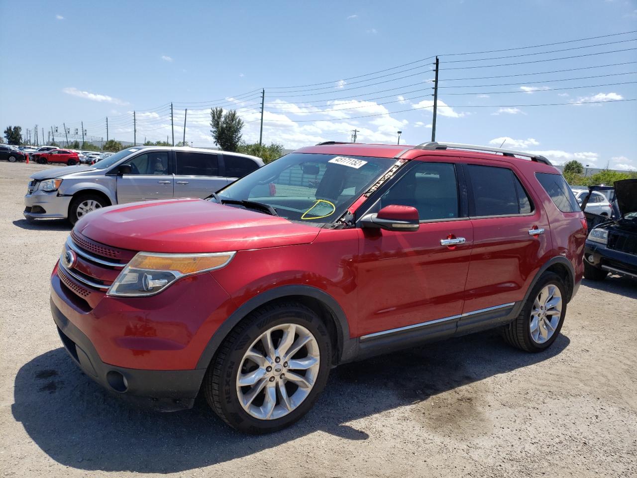Photo 2 from auction – 2013 FORD EXPLORER L with VIN 1FM5K7F97DGA65516