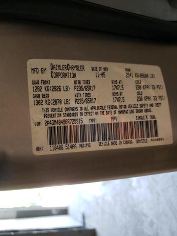 Photo 10 from auction – 2006 CHRYSLER PACIFICA with VIN 2A4GM48496R725915