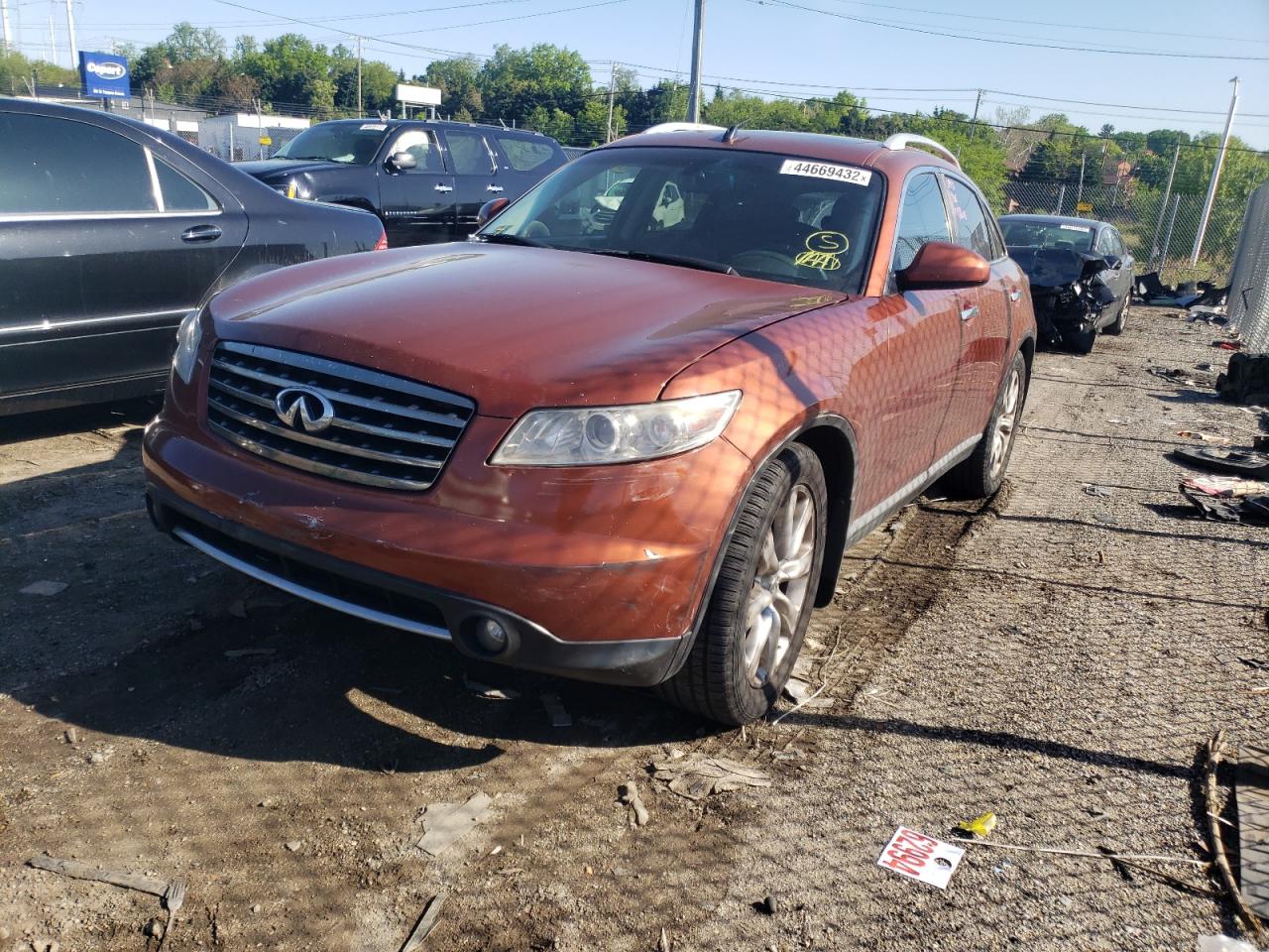 Photo 2 from auction – 2006 INFINITI FX45 with VIN JNRBS08W56X401359