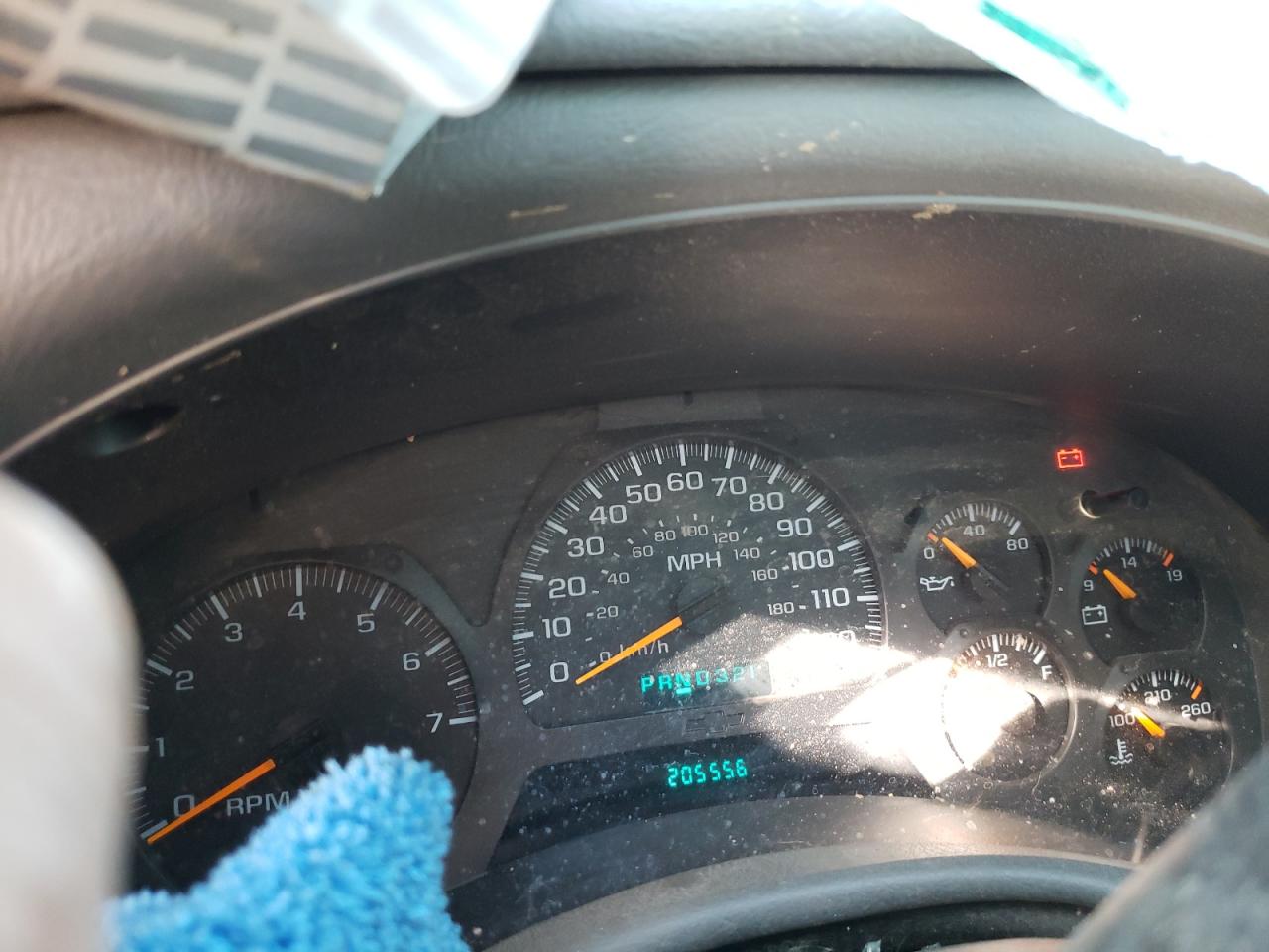 Photo 8 from auction – 2003 CHEVROLET TRAILBLAZE with VIN 1GNDT13S132198471