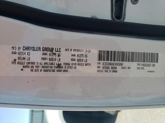 Photo 10 from auction – 2014 DODGE CHARGER SE with VIN 2C3CDXBGXEH245206