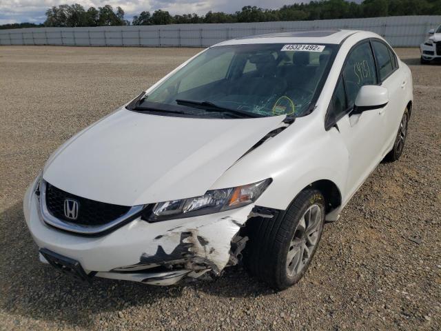 Photo 2 from auction – 2013 HONDA CIVIC EXL with VIN 19XFB2F97DE206287