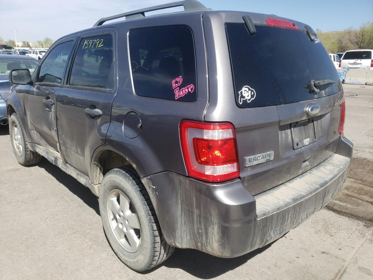 Photo 3 from auction – 2010 FORD ESCAPE XLT with VIN 1FMCU9D78AKC42341