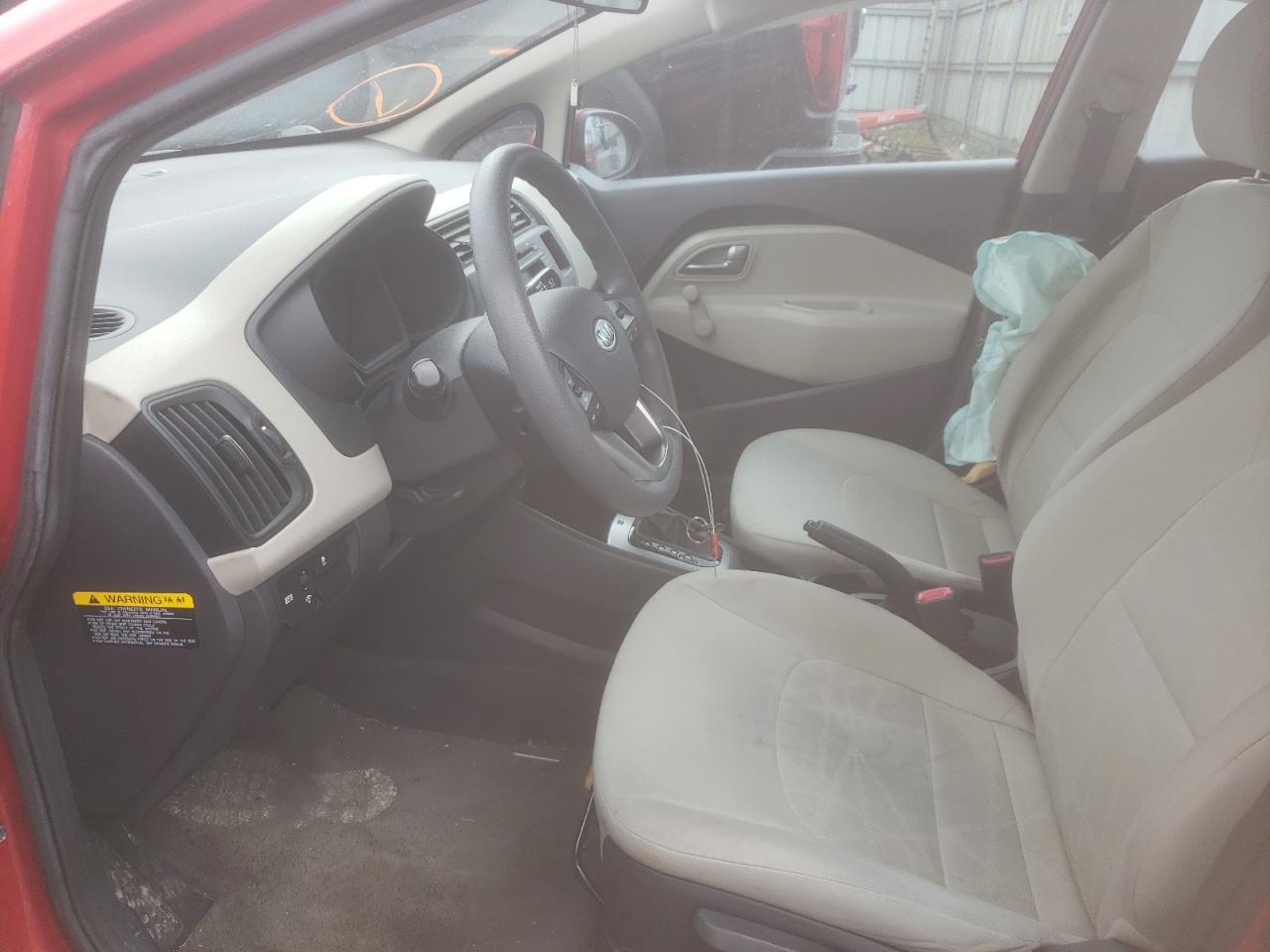 Photo 5 from auction – 2012 KIA RIO LX with VIN KNADM4A31C6071891