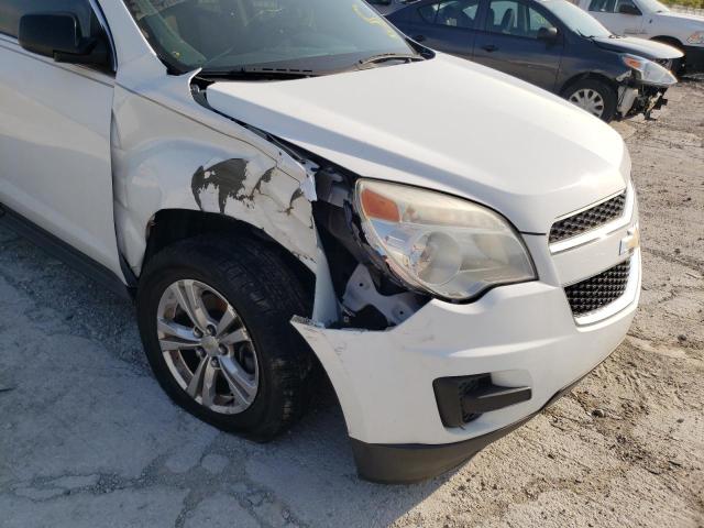 Photo 9 from auction – 2012 CHEVROLET EQUINOX LS with VIN 2GNALBEK8C1114670