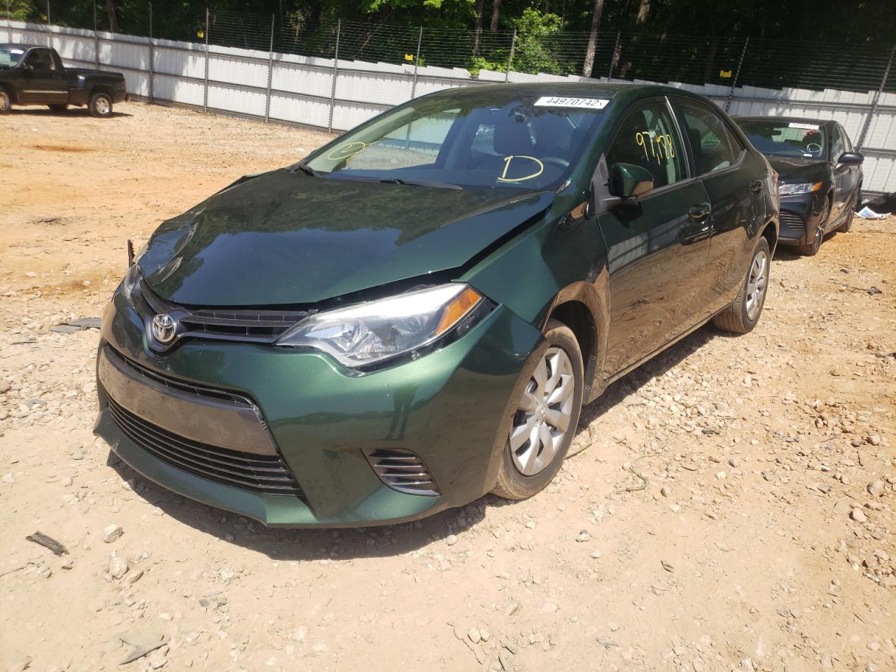 Photo 2 from auction – 2015 TOYOTA COROLLA L with VIN 2T1BURHE7FC340679