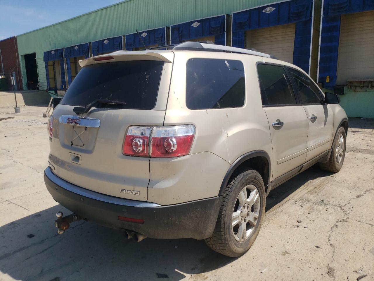 Photo 4 from auction – 2010 GMC ACADIA SLE with VIN 1GKLVLED3AJ149224