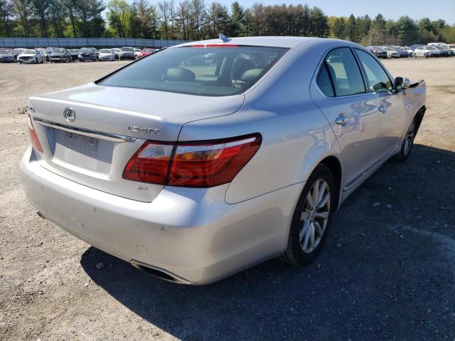 Photo 4 from auction – 2010 LEXUS LS 460 with VIN JTHCL5EF6A5007892
