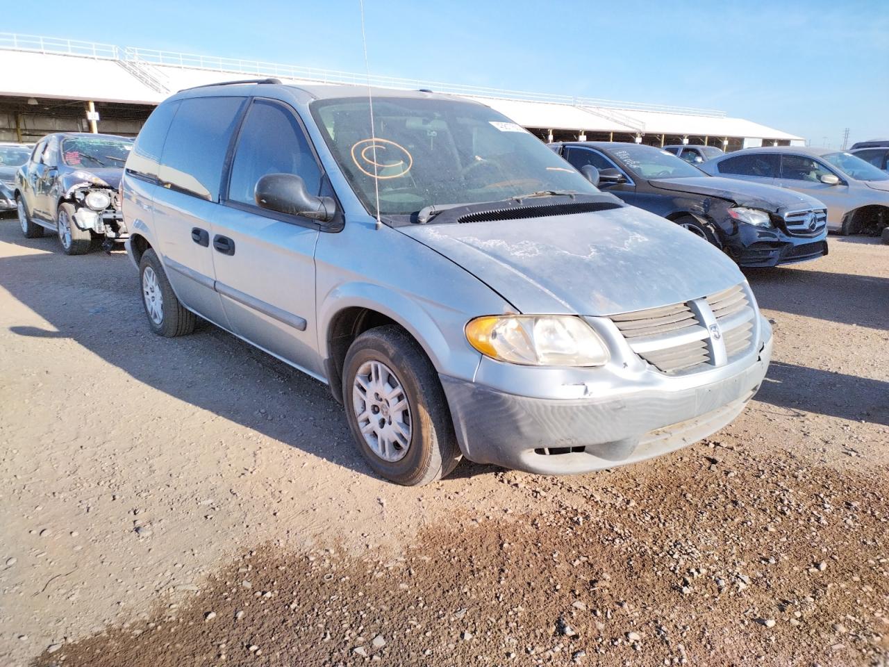 DODGE CARAVAN SE 2005 with VIN 1D4GP25R25B209557 - Photo from auction