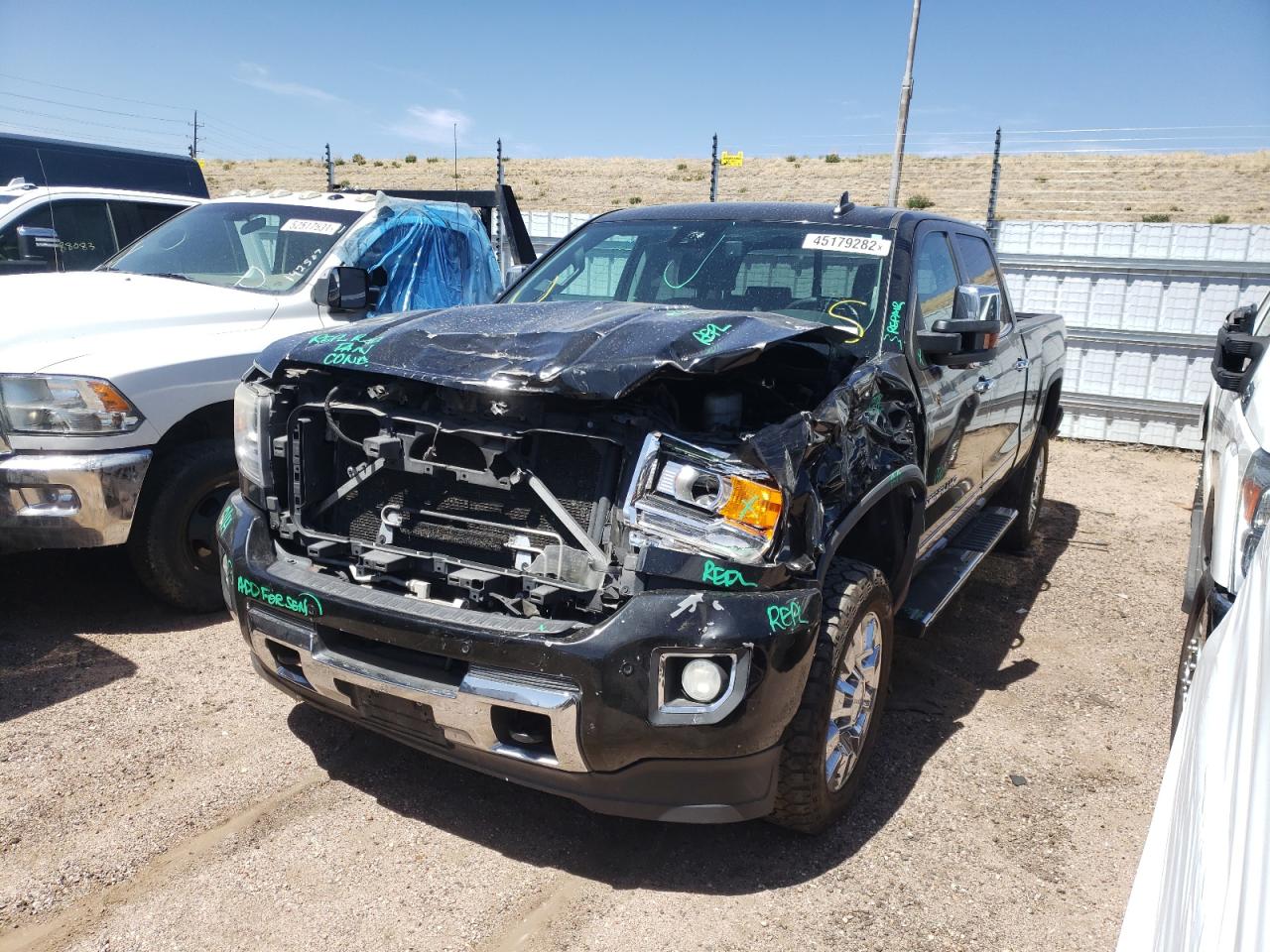 Photo 2 from auction – 2015 GMC SIERRA K25 with VIN 1GT120E87FF581256