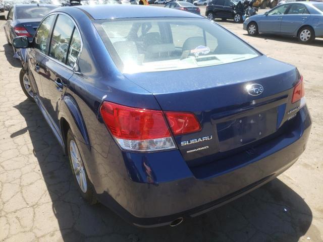 Photo 3 from auction – 2010 SUBARU LEGACY with VIN 4S3BMBG60A3230317