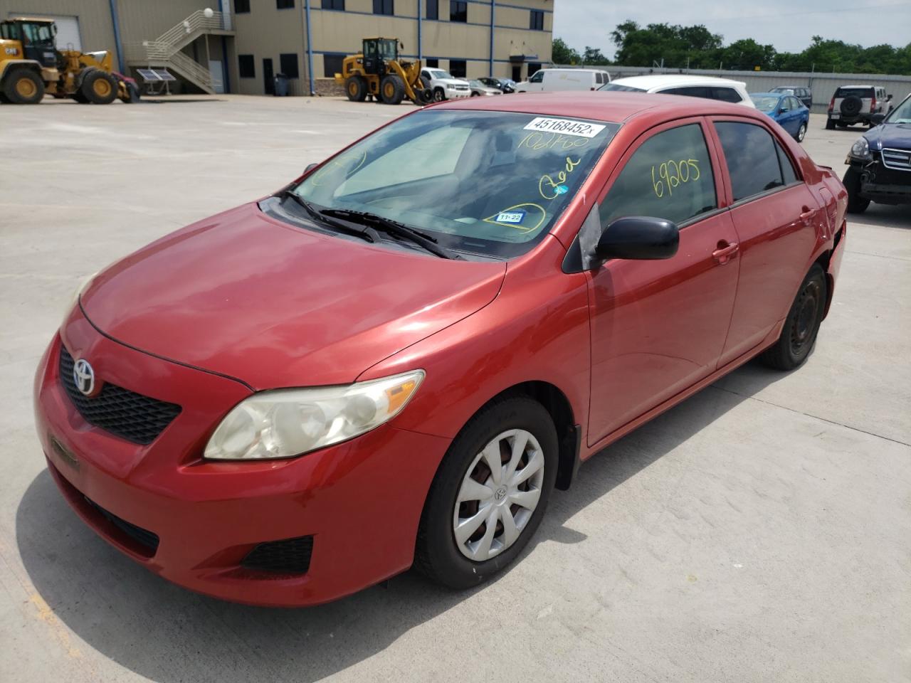 Photo 2 from auction – 2010 TOYOTA COROLLA BA with VIN JTDBU4EE2A9102180