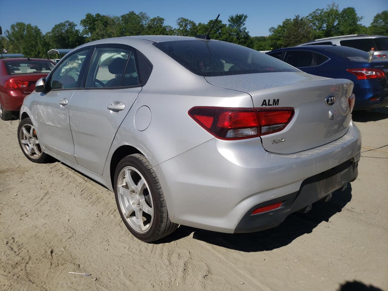 Photo 3 from auction – 2020 KIA RIO LX with VIN 3KPA24AD4LE296594