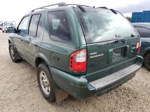 Photo 3 from auction – 2001 ISUZU RODEO S with VIN 4S2CK58W914351016