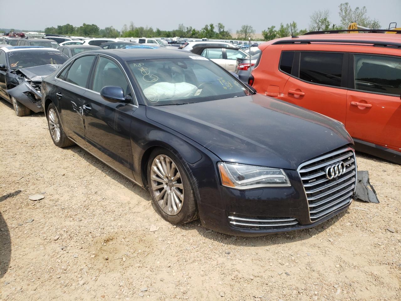 AUDI A8 QUATTRO 2013 with VIN WAUA2AFDXDN018378 - Photo from auction