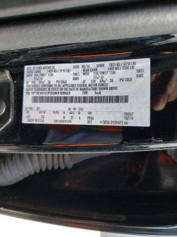 Photo 10 from auction – 2016 FORD F150 SUPER with VIN 1FTEW1CP2GKF55923