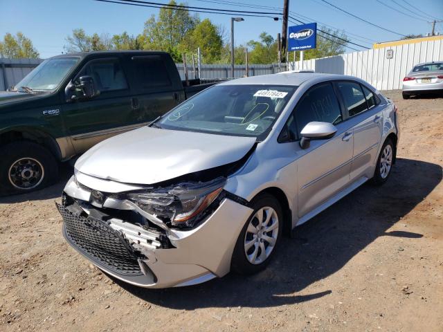 Photo 2 from auction – 2021 TOYOTA COROLLA LE with VIN JTDEPMAE1MJ184125