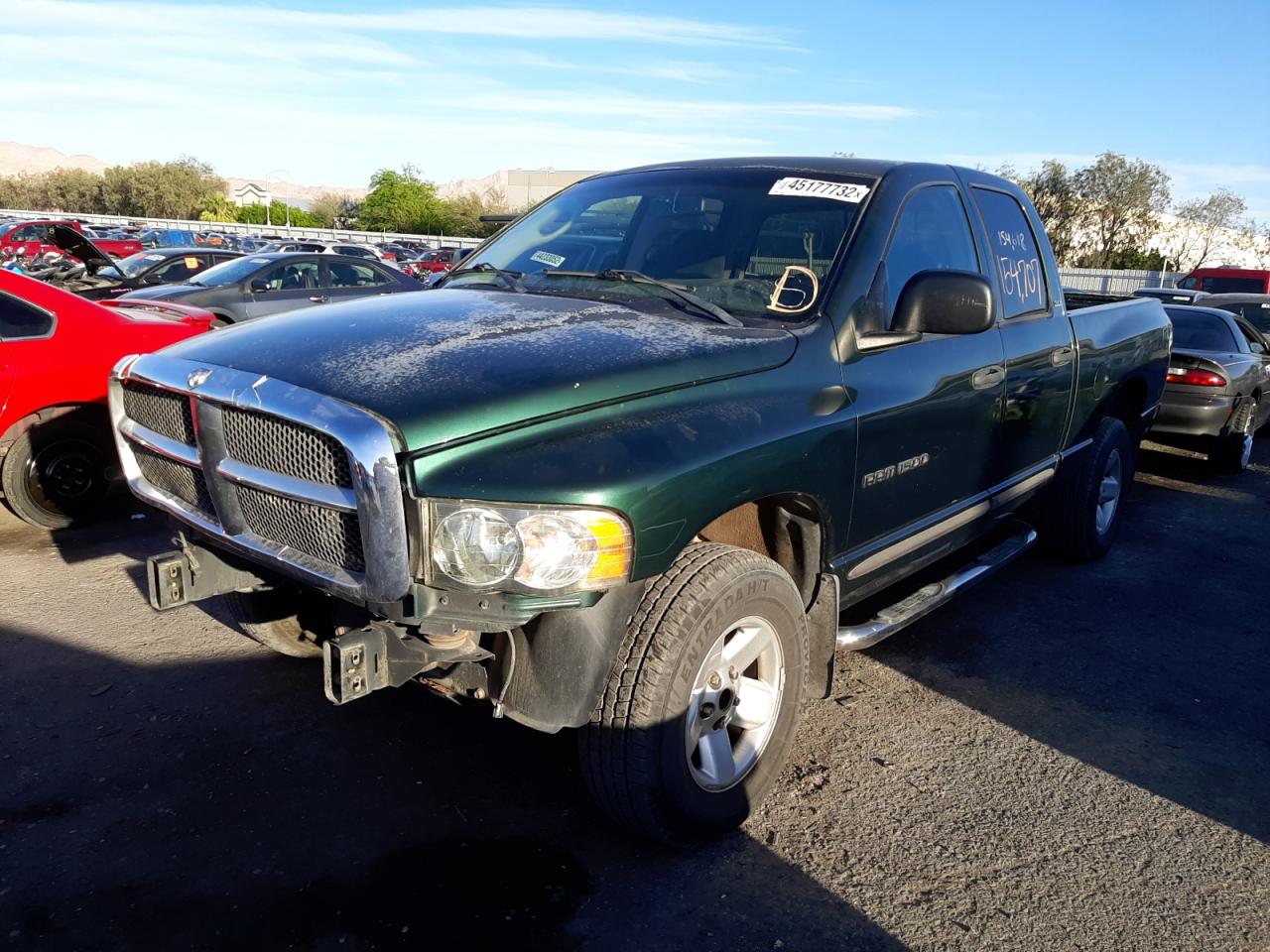 Photo 2 from auction – 2002 DODGE RAM 1500 with VIN 3D7HU18Z52G127119