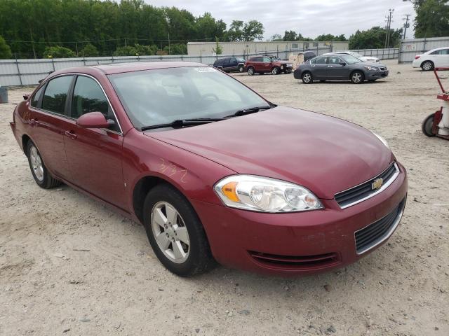 CHEVROLET IMPALA LT 2008 with VIN 2G1WT58K181329447 - Photo from auction