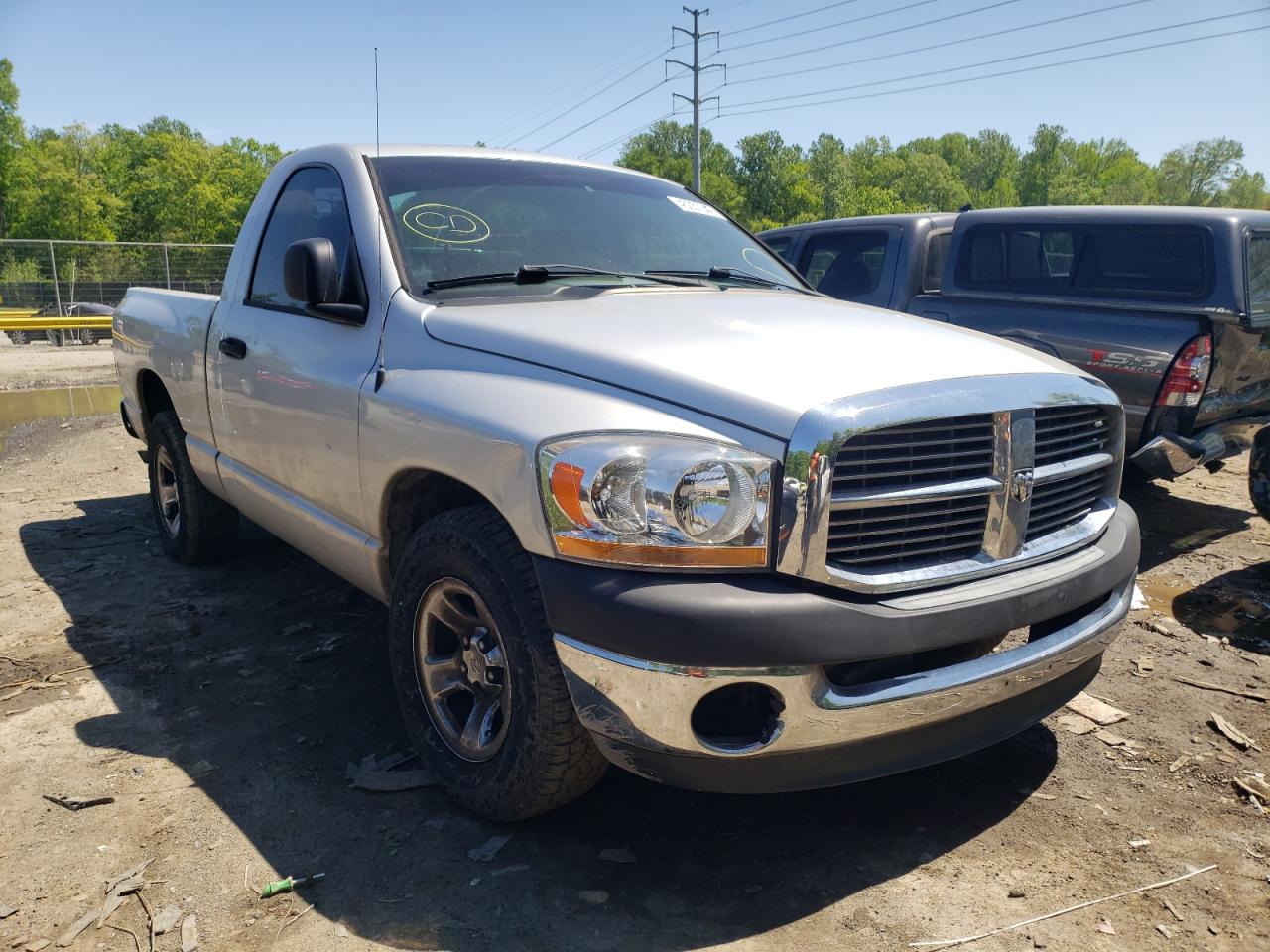 DODGE RAM 1500 S 2006 with VIN 1D7HA16K06J135258 - Photo from auction